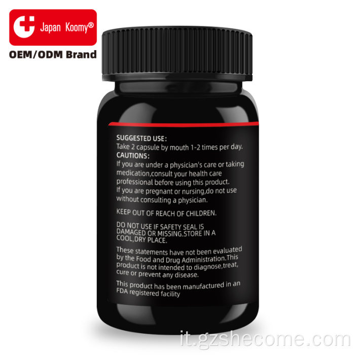 Capsule Men Energy Booster per uomini